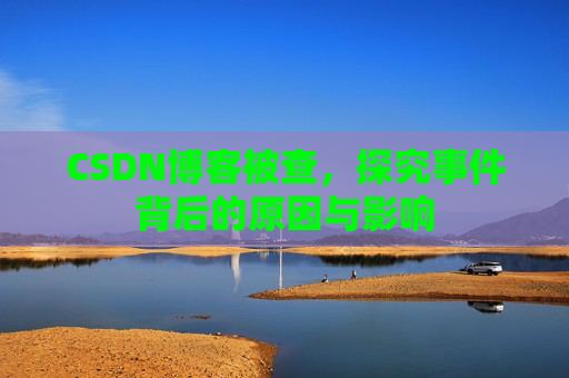 CSDN博客被查，探究事件背后的原因与影响